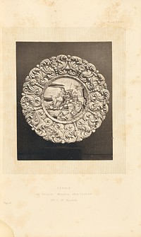 Decorative plate by William Chaffers