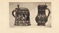 Tankard and pitcher by William Chaffers