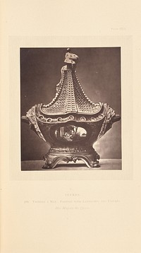 Vase with cover by William Chaffers