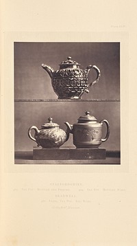 Three tea pots by William Chaffers