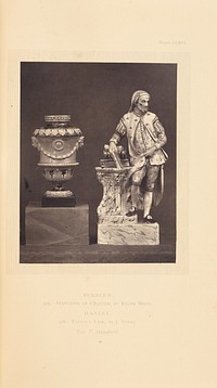 Vase and statue by William Chaffers