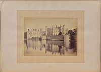 Enlarged View of the New and Old Castle by J Cruttenden