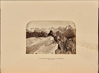 The Oberland Mountains from the Torrenthorn by Ernest H Edwards