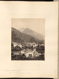Salzburg, Wildbad Gastein from the Schwarzenberg Anlagen by Francis Frith