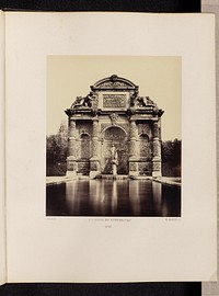 Fontaine du Luxembourg (No. 61) by Édouard Baldus