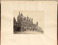 The Hotel de Ville, Bruges by Francis Frith