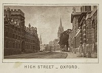 High Street - Oxford by Henry W Taunt