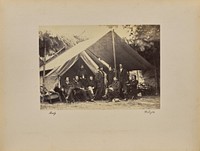 General Ulysses S. Grant and Staff by Mathew B Brady