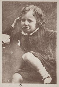 Sad boy by Oscar Gustave Rejlander