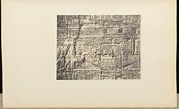 Antique Egyptian bas-reliefs by Henry Cammas and André Lefèvre