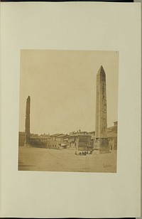 Obelisks in the Hippodrome. Between Them is the Column of Twisted Serpents Which Supported the Tripod in the Temple of Delphos by James Robertson