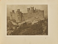 Harlech Castle From The Rock by Alvin Langdon Coburn