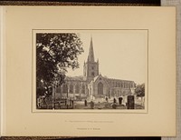 Stratford-on-Avon Church, from the north-east by Francis Bedford