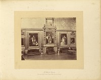 The Waterloo Chamber. Portraits of Their Majesties George III, George IV, William IV, and Lord Castlereagh by André Adolphe Eugène Disdéri