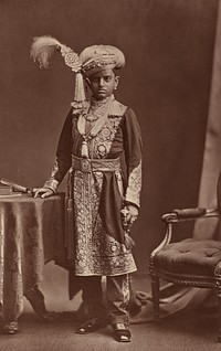 H.H. The Maharaja of Mysore by Bourne and Shepherd
