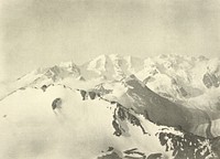 La Chaîne du Bernina Prise du Pic Languard by Aimé Civiale and Jean Dominique Gustave Arosa