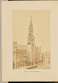 Hotel de Ville, Brussels by Cundall and Fleming