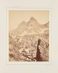 Mt. Hayden or The Great Teton by William Henry Jackson