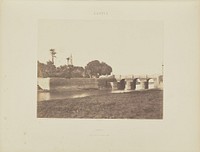 Syout. Pont sur le Grand Canal by Félix Teynard