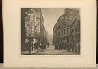 Bridgegate from Corner of Market Street by Thomas Annan