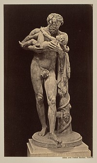Silène avec l'enfant Bacchus. Vatican by James Anderson