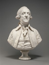 Bust of Marie-Sébastien-Charles-François Fontaine de Biré by Jean Antoine Houdon