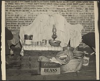 Flood Refugees' Belongings, Forrest City, Arkansas by Walker Evans