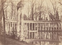The Naumachia, Parc Monceau, Paris by Charles Marville