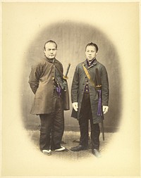 Yakunins in Semi-Foreign Costume by Felice Beato
