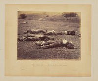 Field where General Reynolds Fell, Gettysburg by Timothy H O Sullivan and Alexander Gardner