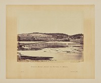 Pontoon Bridge Across the Potomac, at Berlin by Alexander Gardner