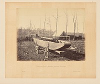 Pontoon Boat, Brandy Station, Virginia by Timothy H O Sullivan and Alexander Gardner