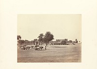 Lucknow; Bailey [sic] Guard, Residency etc., General View by Samuel Bourne