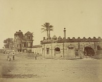 Exterior of The Secundra Bagh by Felice Beato