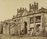 Entrance to the Kaiserbagh by Felice Beato