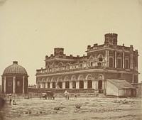 The Musabagh, Lucknow by Felice Beato