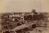 Jama Musjid in Gulberga Fort by Lala Deen Dayal