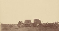 Overview of the Palace of Karnak by Théodule Devéria