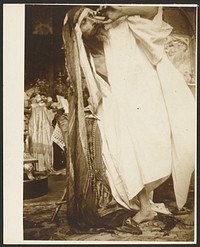 [Male Model with Beard for Illustration of Emil Gebhart's "Cloches de Noël et de Pâques," Paris by Alphonse Maria Mucha