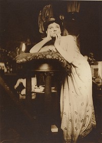 Female Model Wearing a Tiara, Paris by Alphonse Maria Mucha