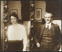 Portrait of Alphonse Mucha and His Wife by Alphonse Maria Mucha