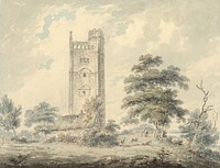 Freston Tower, Suffolk by Edward Dayes