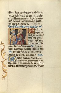 Saints Peter and Paul by Master of Jacques de Besançon