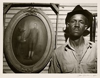 Man and Photograph by Jack Delano