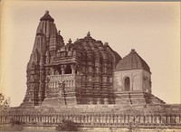 Chatr Gupta Temple - Khajraha by Lala Deen Dayal