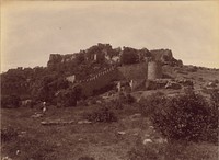 Golconda Fort Near View by Lala Deen Dayal
