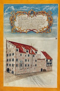 The Nuremberg Residence of the Derrer Family by Georg Strauch