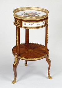 Table by Martin Carlin, Jacques François Micaud and Sèvres Manufactory