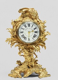 Mantel Clock by Julien Le Roy and Antoine Nicolas Martinière