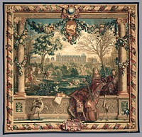 Château of Monceaux / Month of December by Charles Le Brun, Joseph Yvart, Abraham Genoels, Adriaen Frans Boudewyns called Baudoin, François Bonnemer, Jean Baptiste Martin called Martin des Batailles, Various makers, Royal Factory of Furniture to the Crown at the Gobelins Manufactory and Jean de la Croix